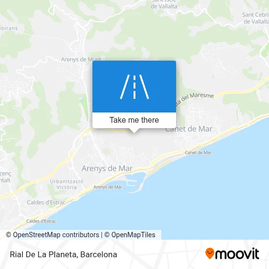 Rial De La Planeta map