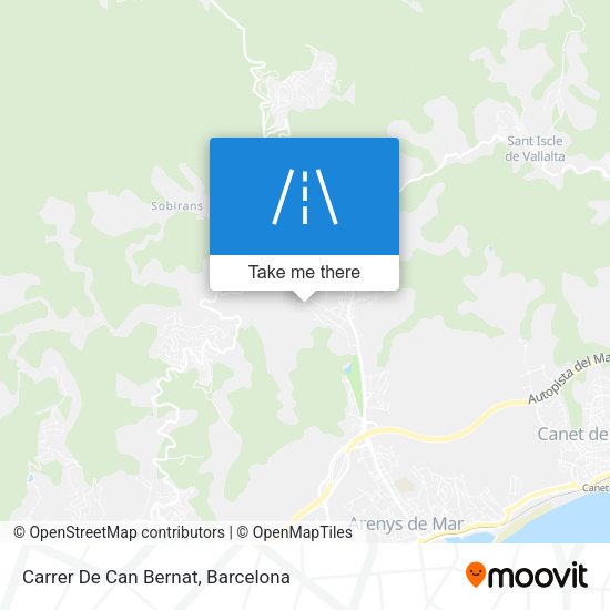 Carrer De Can Bernat map