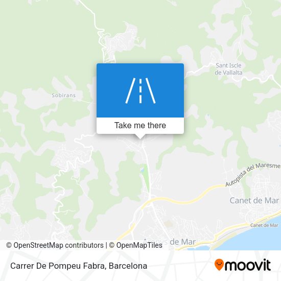 Carrer De Pompeu Fabra map
