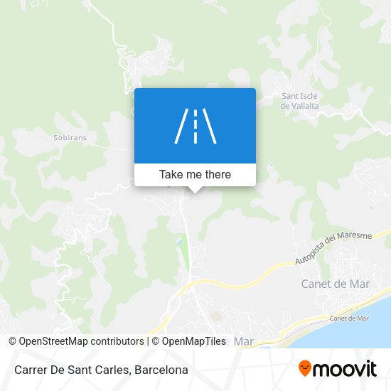 Carrer De Sant Carles map