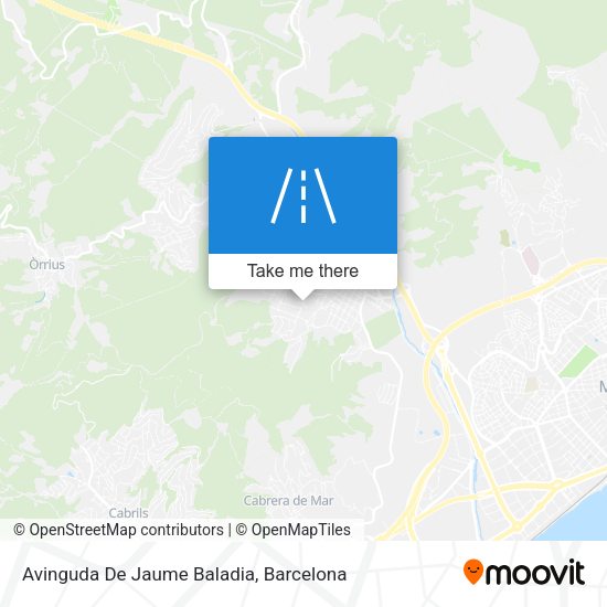 Avinguda De Jaume Baladia map