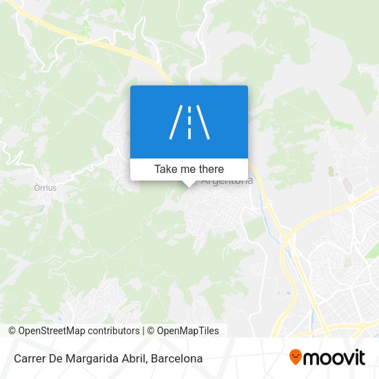 Carrer De Margarida Abril map