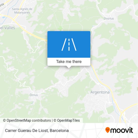 Carrer Guerau De Liost map