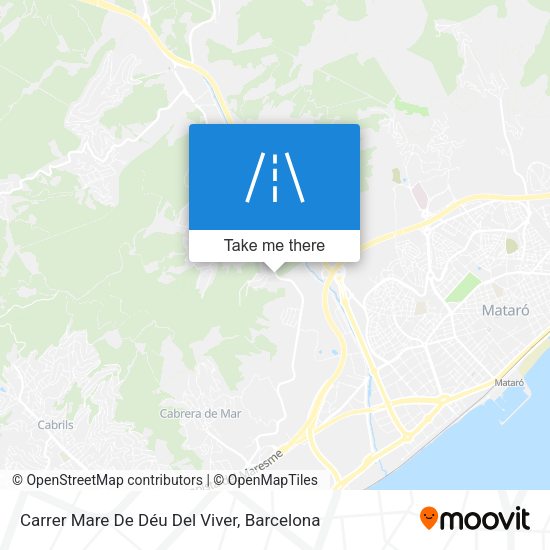 Carrer Mare De Déu Del Viver map