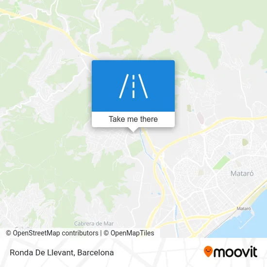 Ronda De Llevant map