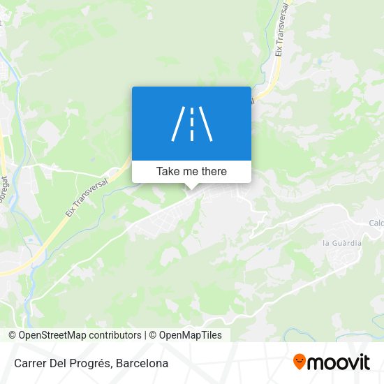 Carrer Del Progrés map