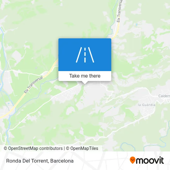 Ronda Del Torrent map