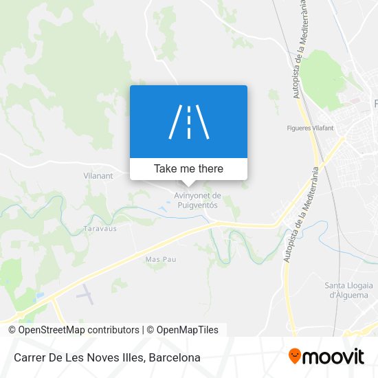 Carrer De Les Noves Illes map