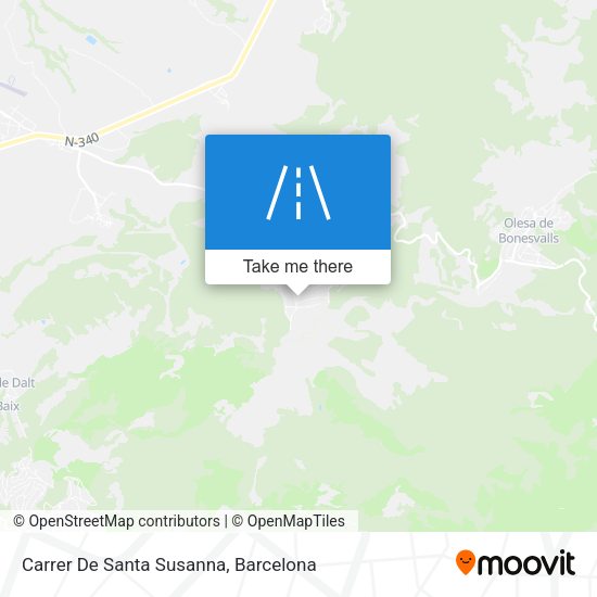 Carrer De Santa Susanna map