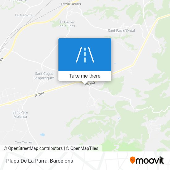 Plaça De La Parra map