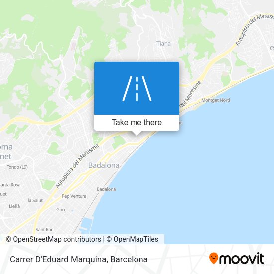 Carrer D'Eduard Marquina map