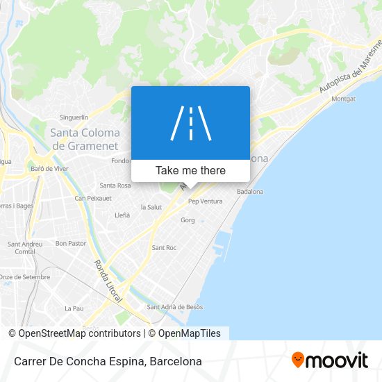 Carrer De Concha Espina map