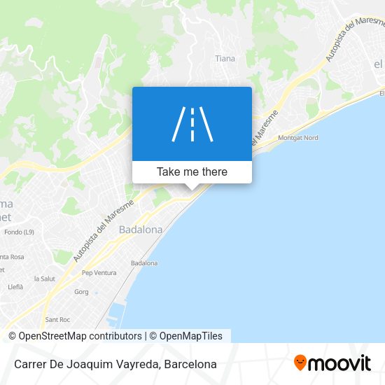 Carrer De Joaquim Vayreda map