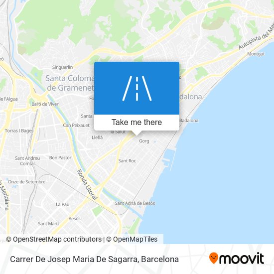 Carrer De Josep Maria De Sagarra map