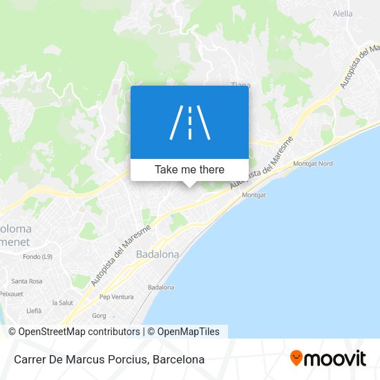 Carrer De Marcus Porcius map