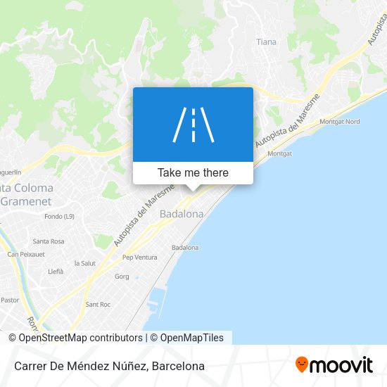 Carrer De Méndez Núñez map