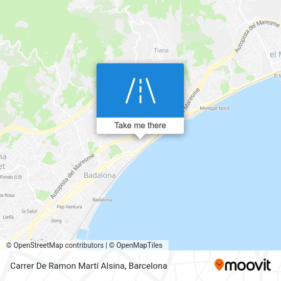 Carrer De Ramon Martí Alsina map