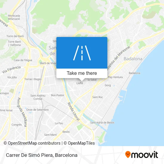 Carrer De Simó Piera map