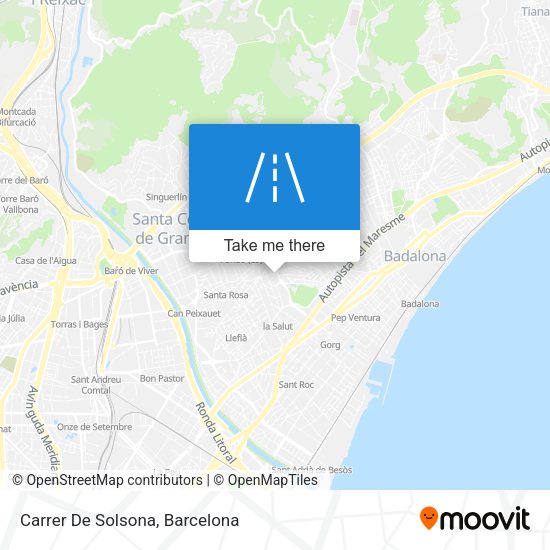 Carrer De Solsona map