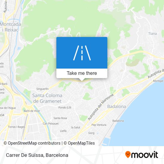 Carrer De Suïssa map