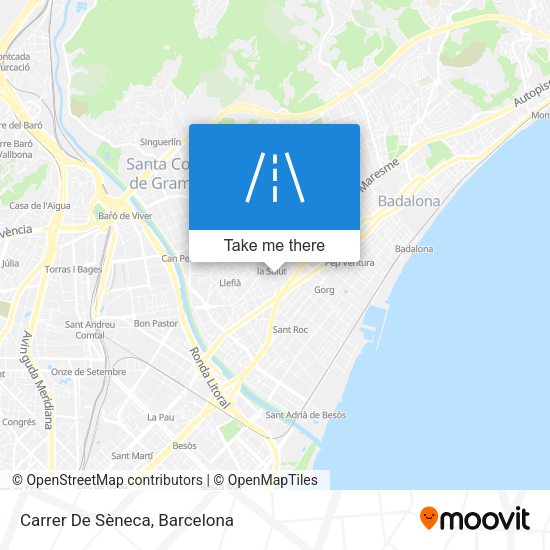 Carrer De Sèneca map
