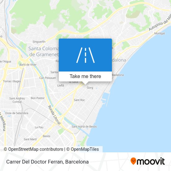 Carrer Del Doctor Ferran map
