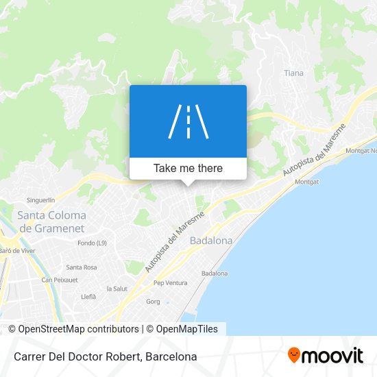 Carrer Del Doctor Robert map