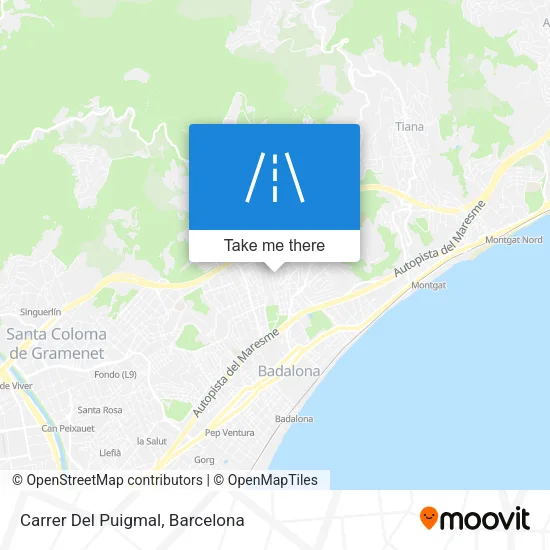 Carrer Del Puigmal map