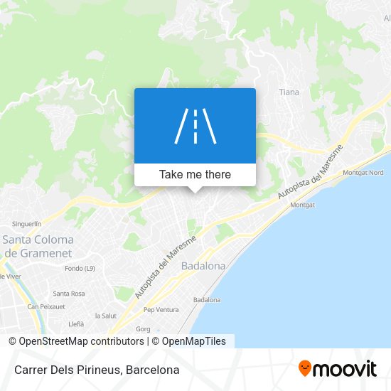 Carrer Dels Pirineus map