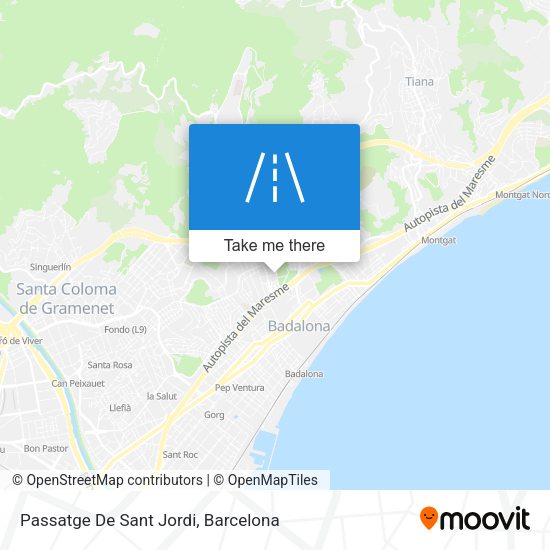 Passatge De Sant Jordi map