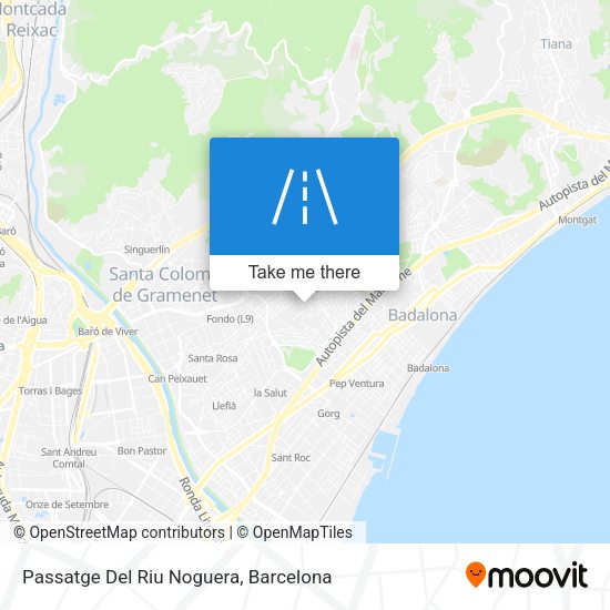 Passatge Del Riu Noguera map