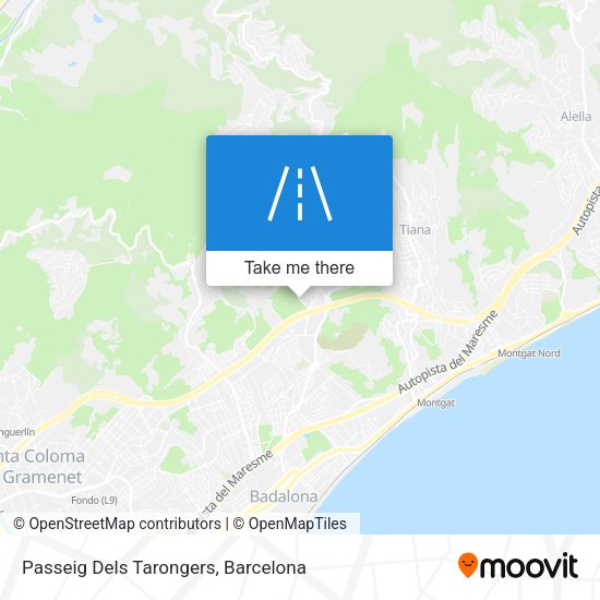 Passeig Dels Tarongers map