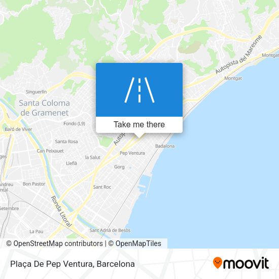 Plaça De Pep Ventura map