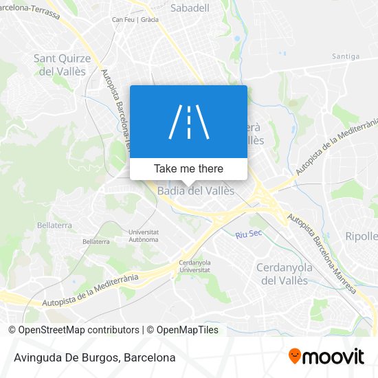 Avinguda De Burgos map