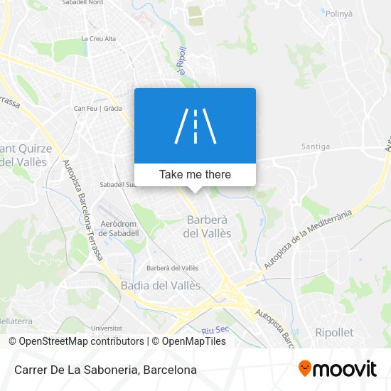 Carrer De La Saboneria map