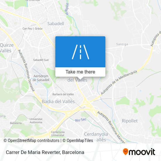 Carrer De Maria Reverter map