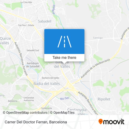 Carrer Del Doctor Ferran map