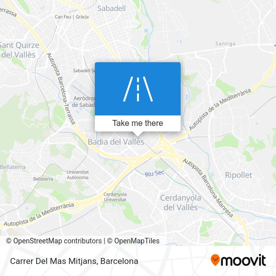 Carrer Del Mas Mitjans map
