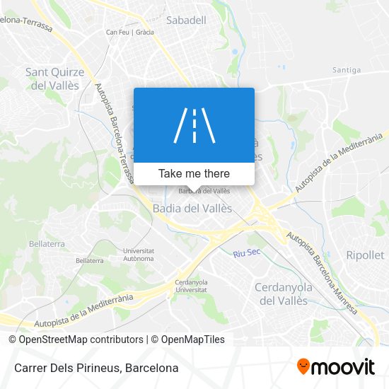 Carrer Dels Pirineus map