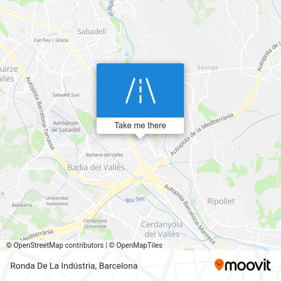 Ronda De La Indústria map