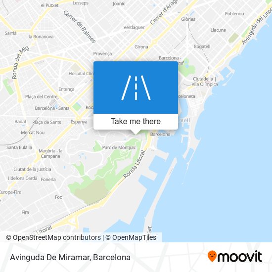 Avinguda De Miramar map