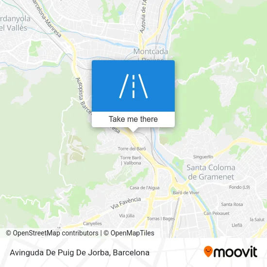 Avinguda De Puig De Jorba map
