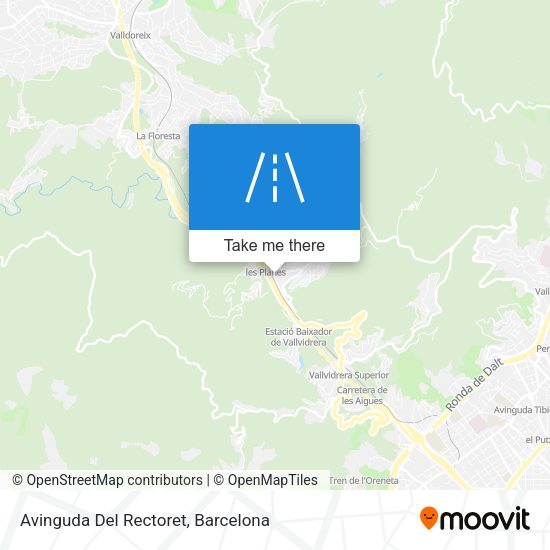 Avinguda Del Rectoret map