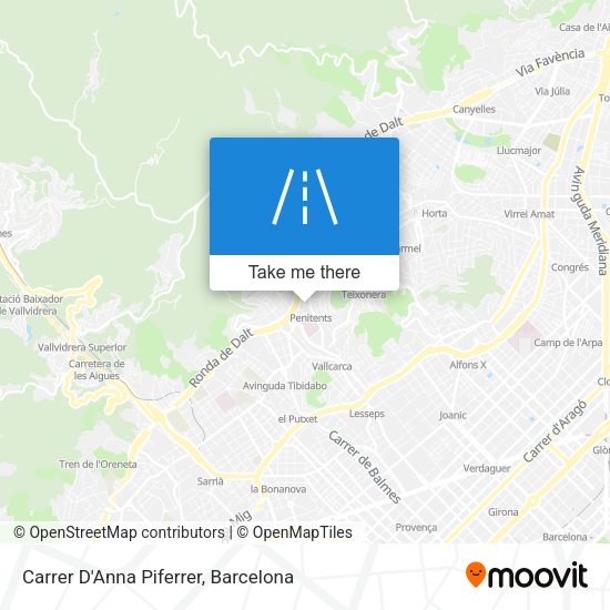 Carrer D'Anna Piferrer map