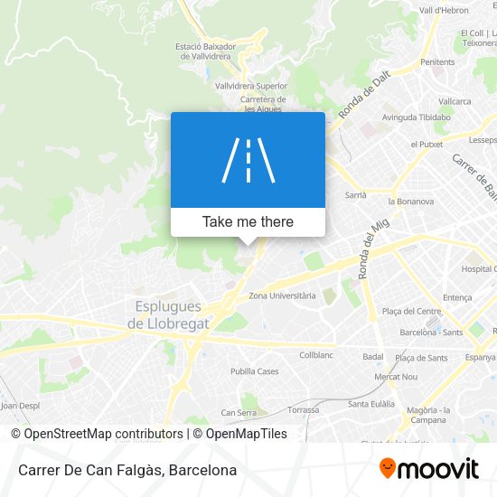 Carrer De Can Falgàs map