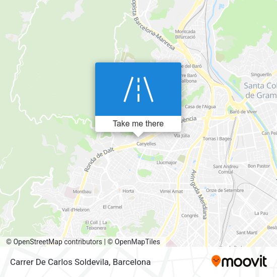 Carrer De Carlos Soldevila map