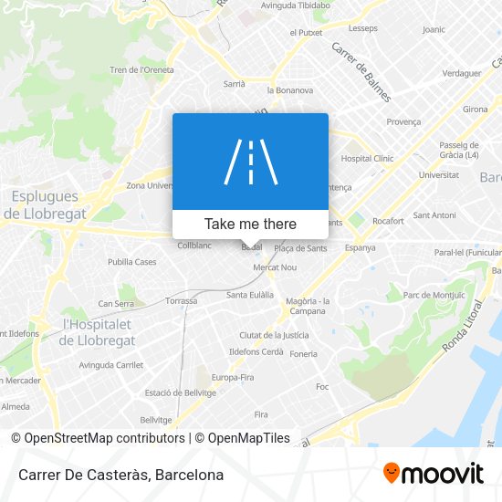 Carrer De Casteràs map