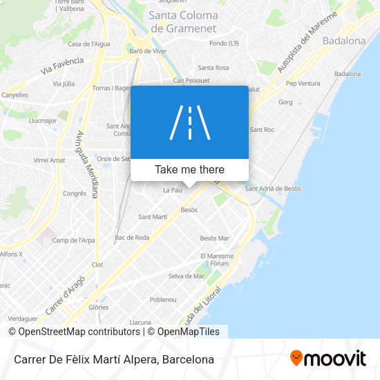 Carrer De Fèlix Martí Alpera map