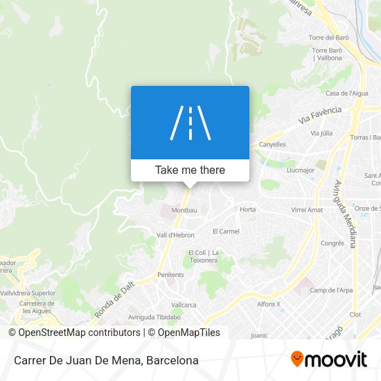 Carrer De Juan De Mena map