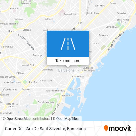 Carrer De L'Arc De Sant Silvestre map